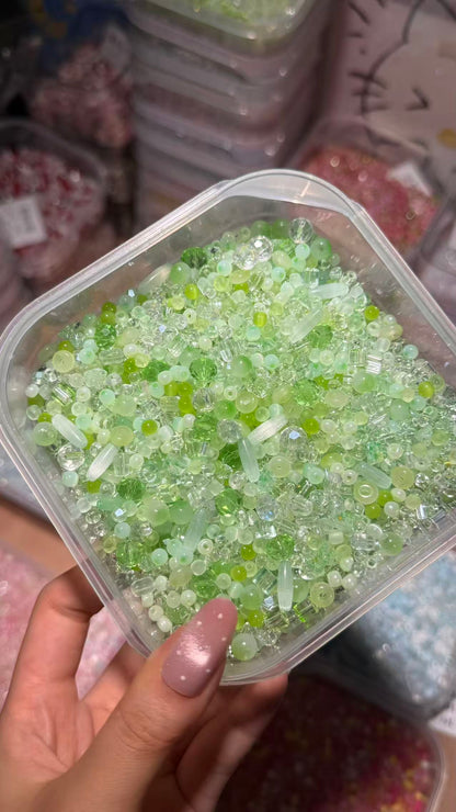 【海外セレクト】ビーズ１０色展開（50g）