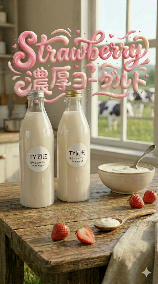 濃厚ヨーグルトの感触